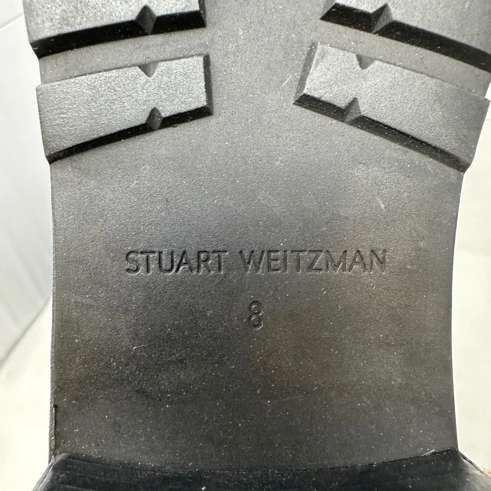 Stuart Weitzman Over the Knee‎ Leather Boots S1730 Size 8